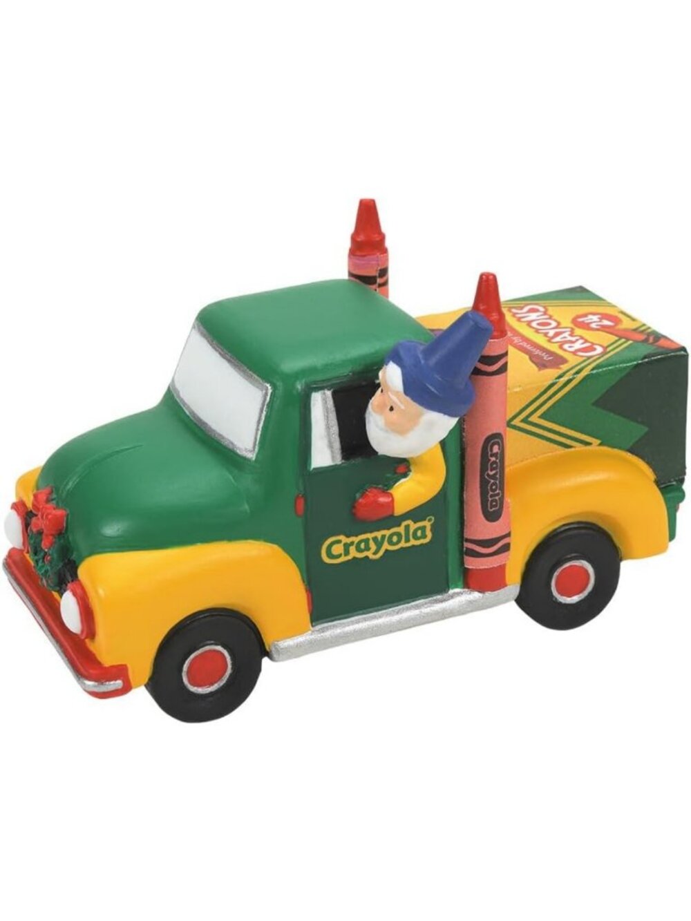 Charming Crayola Delivery Service Figurine for North Pole Village Collectors